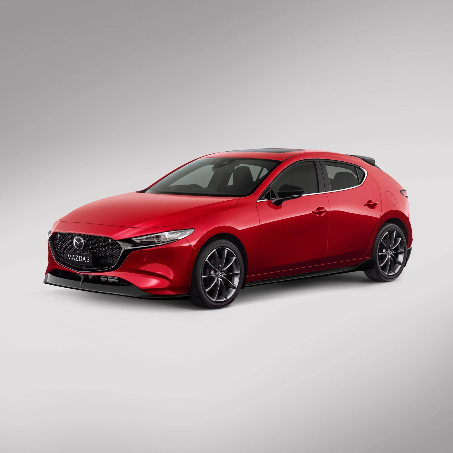 Aero Kit [SIGNATURE STYLE]: Front Under Spoiler (Brilliant Black) | Mazda3 Hatchback (2019-2026) - Image 13
