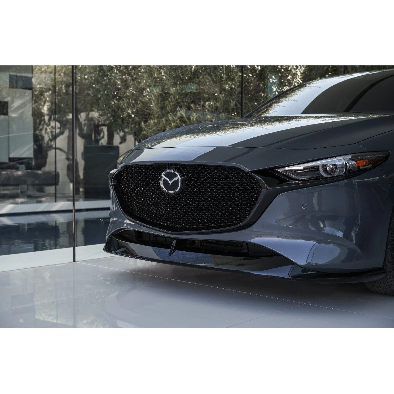 Aero Kit [SIGNATURE STYLE]: Front Under Spoiler (Brilliant Black) | Mazda3 Hatchback (2019-2026) - Image 2