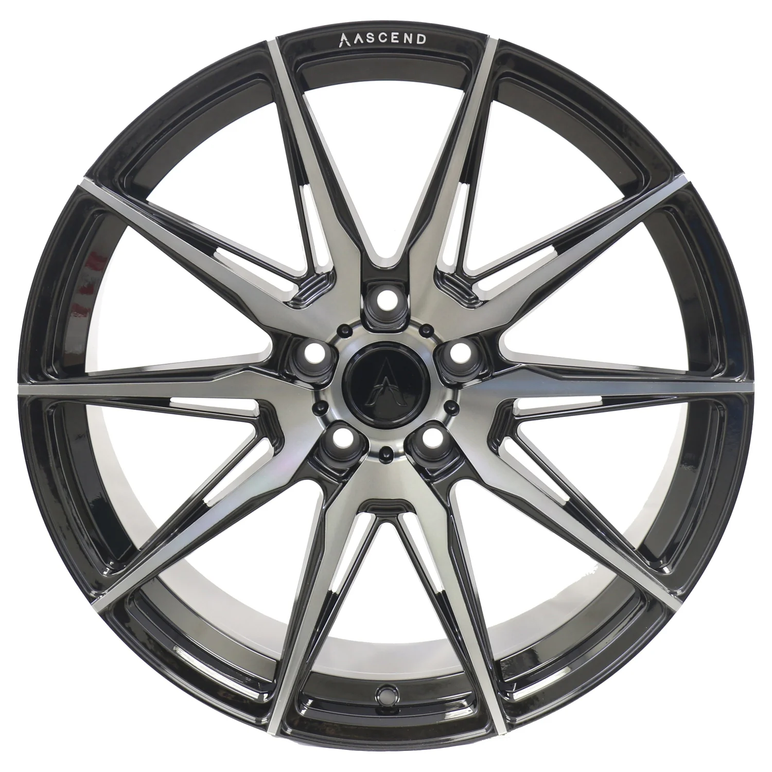 ASCEND Wheels FR03 - ADDIS Alloy Wheel (Gloss Black Double Tint) — 19", 20" - Image 2