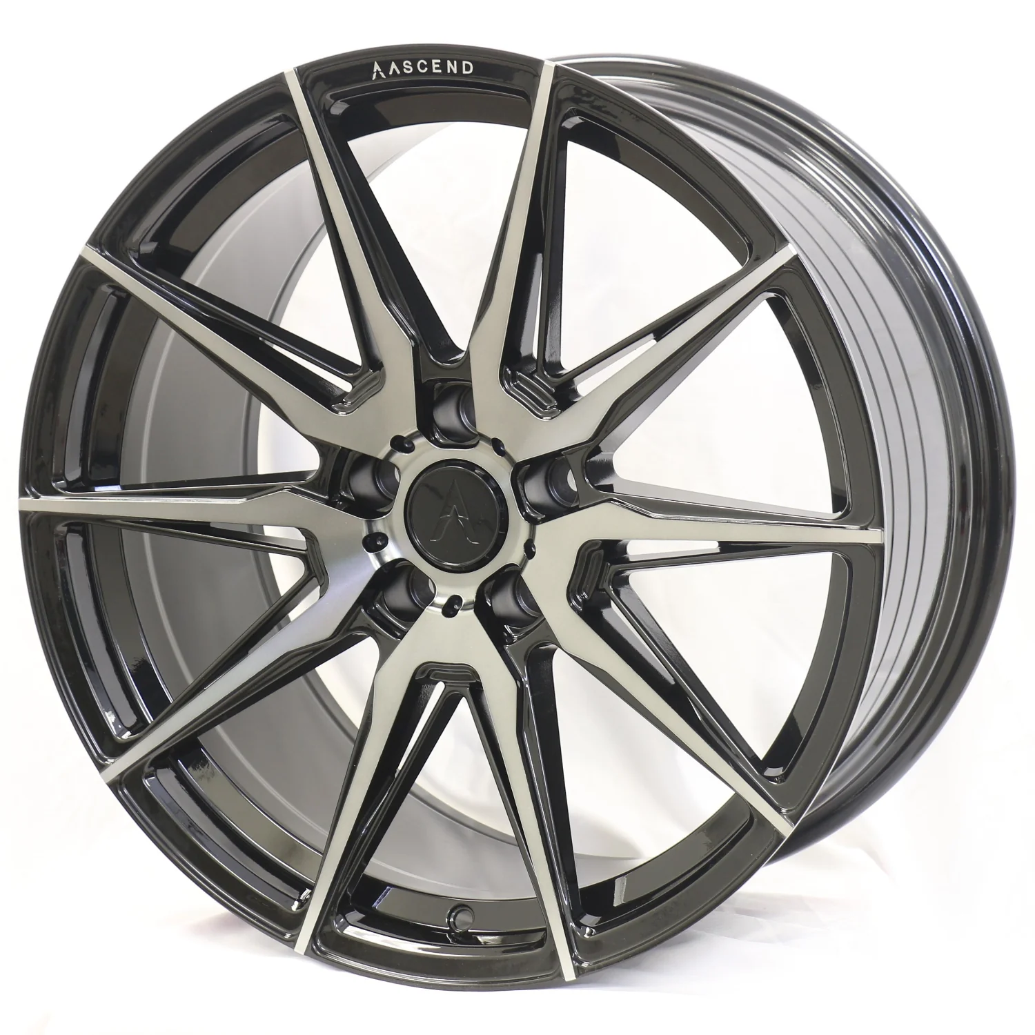 ASCEND Wheels FR03 - ADDIS Alloy Wheel (Gloss Black Double Tint) — 19", 20" - Image 3