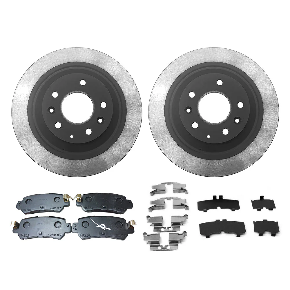 Brake Package, Rear: Pads, Rotors & Attachment Kit | Mazda CX-5 (2013-2016) - Image 2