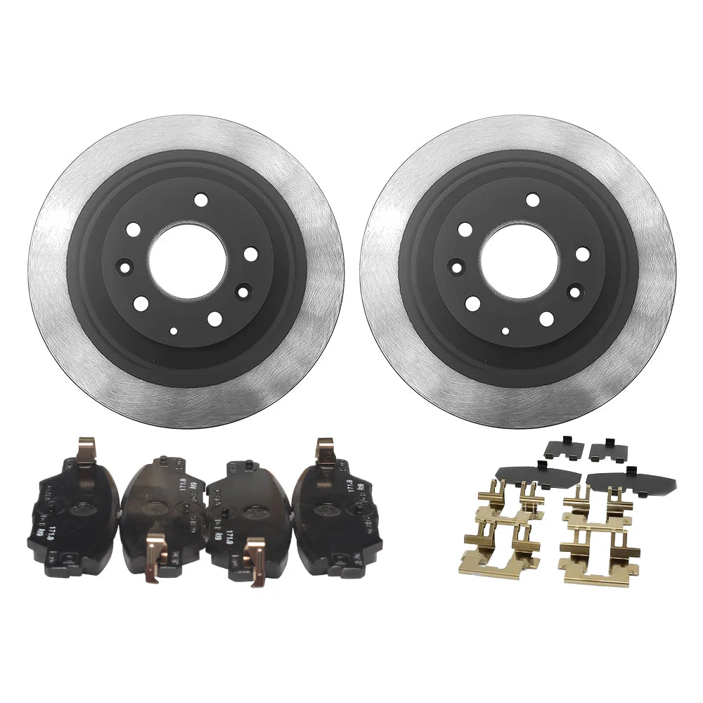 Brake Package, Rear: Pads, Rotors & Attachment Kit | Mazda CX-5 (2017-2025)