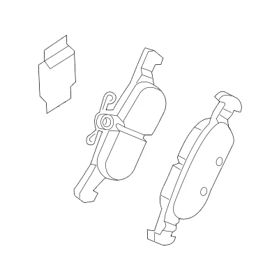 Brake Package, Rear: Pads, Rotors | Mazda CX-50 (2023-2026) - Image 2