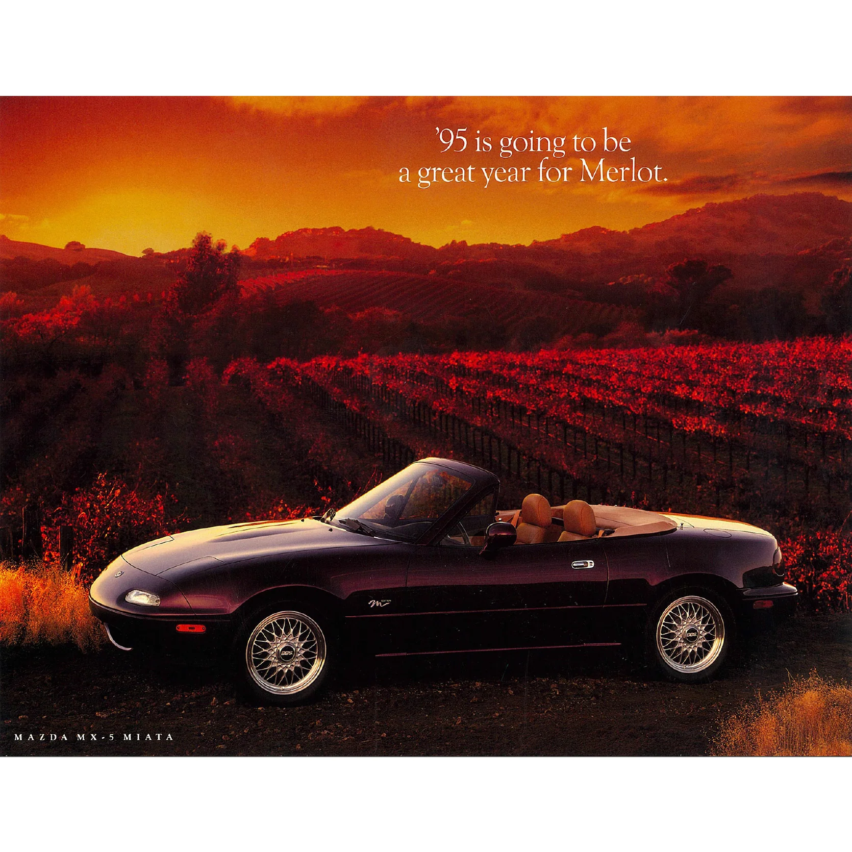 Center Cap, Mazda × BBS | Mazda MX-5 (1993-1995) - Image 3
