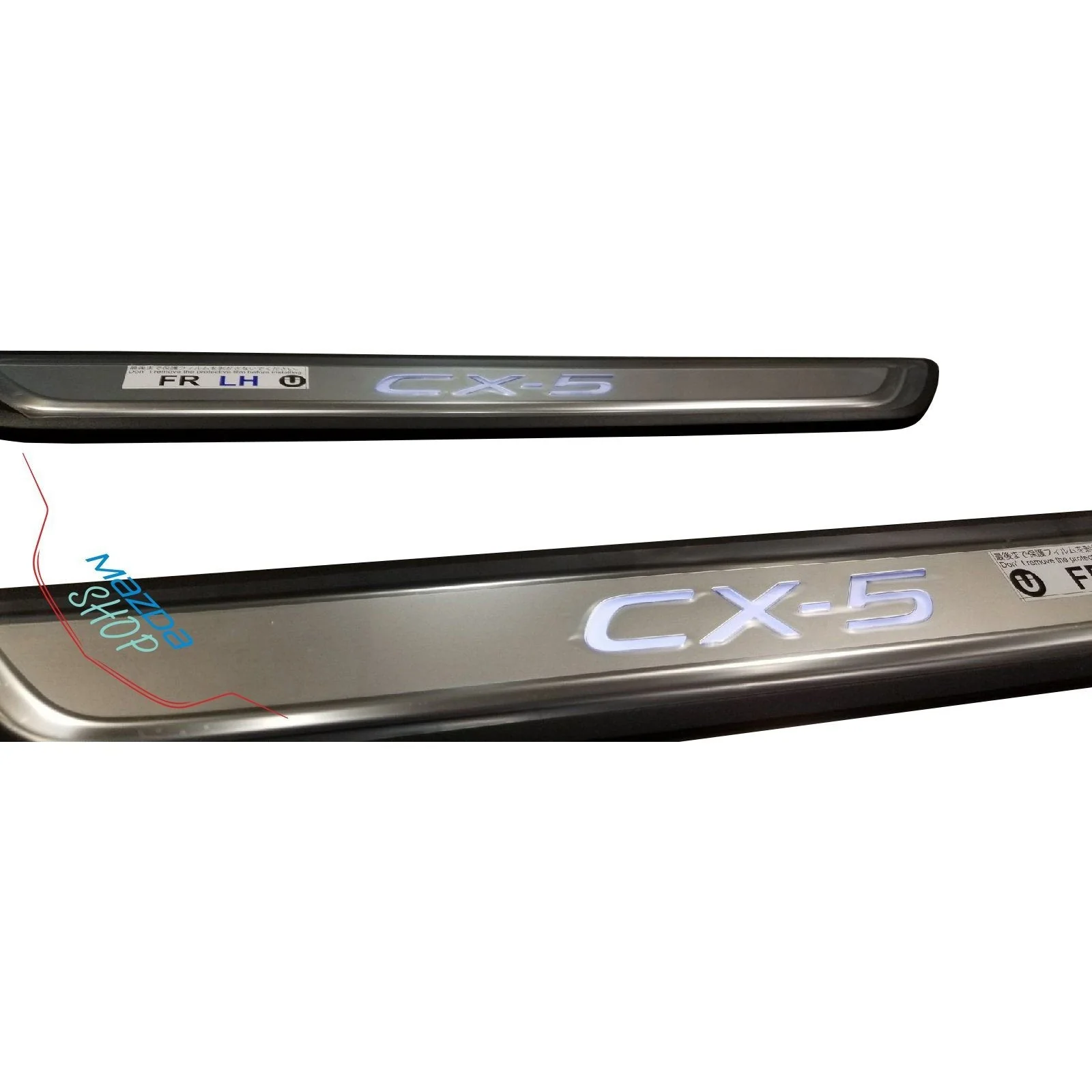 Door Sill Trim Plates (Illuminated) | Mazda CX-5 (2017-2021) - Image 4