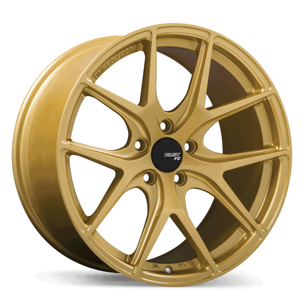 Fast Wheels FC04 Alloy Wheel (Gold) — 17", 18"