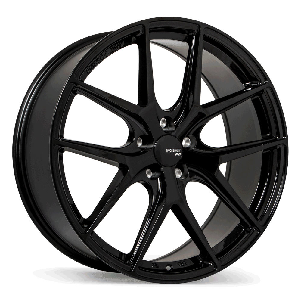 Fast Wheels FC04 Alloy Wheel (Metallic Black) — 17", 18", 19", 20" - Image 2