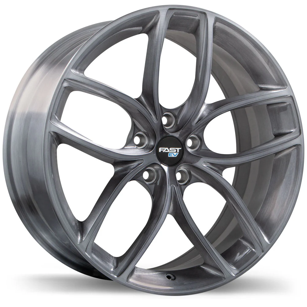 FastEV EV04 Forged Alloy Wheel (Brushed) — 19", 20"
