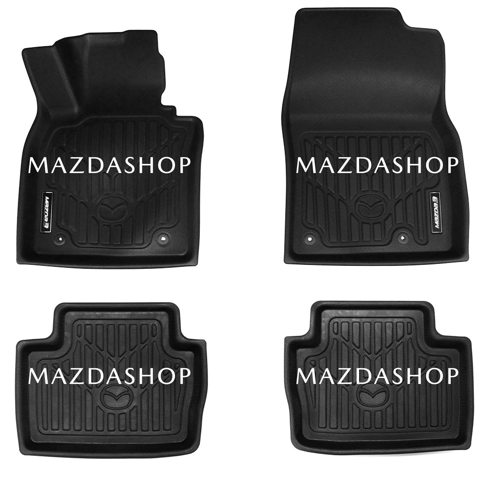 Floor Liners (Front & Rear) - Premium Line | Mazda3 Sedan & Hatchback (2019-2026) - Image 8