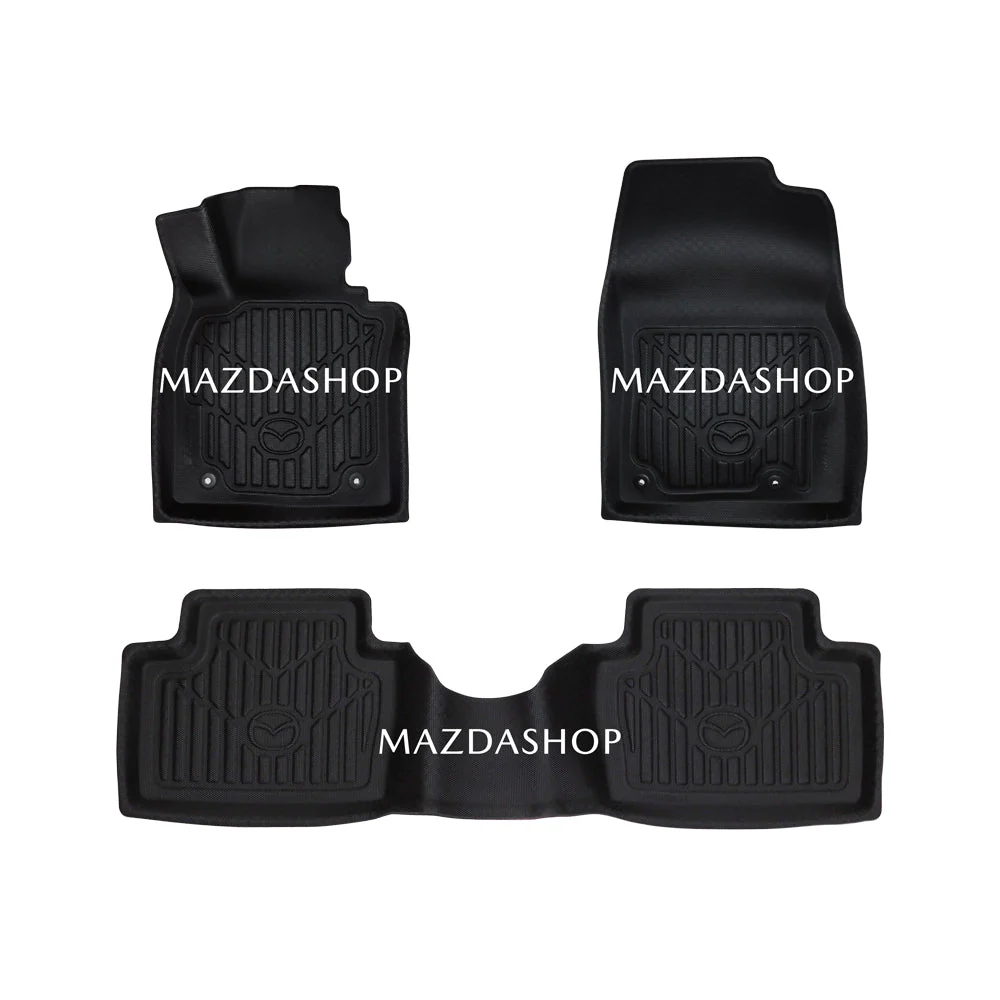 Floor Liners (Front & Rear) - Value Line | Mazda3 Sedan & Hatchback (2019-2026)