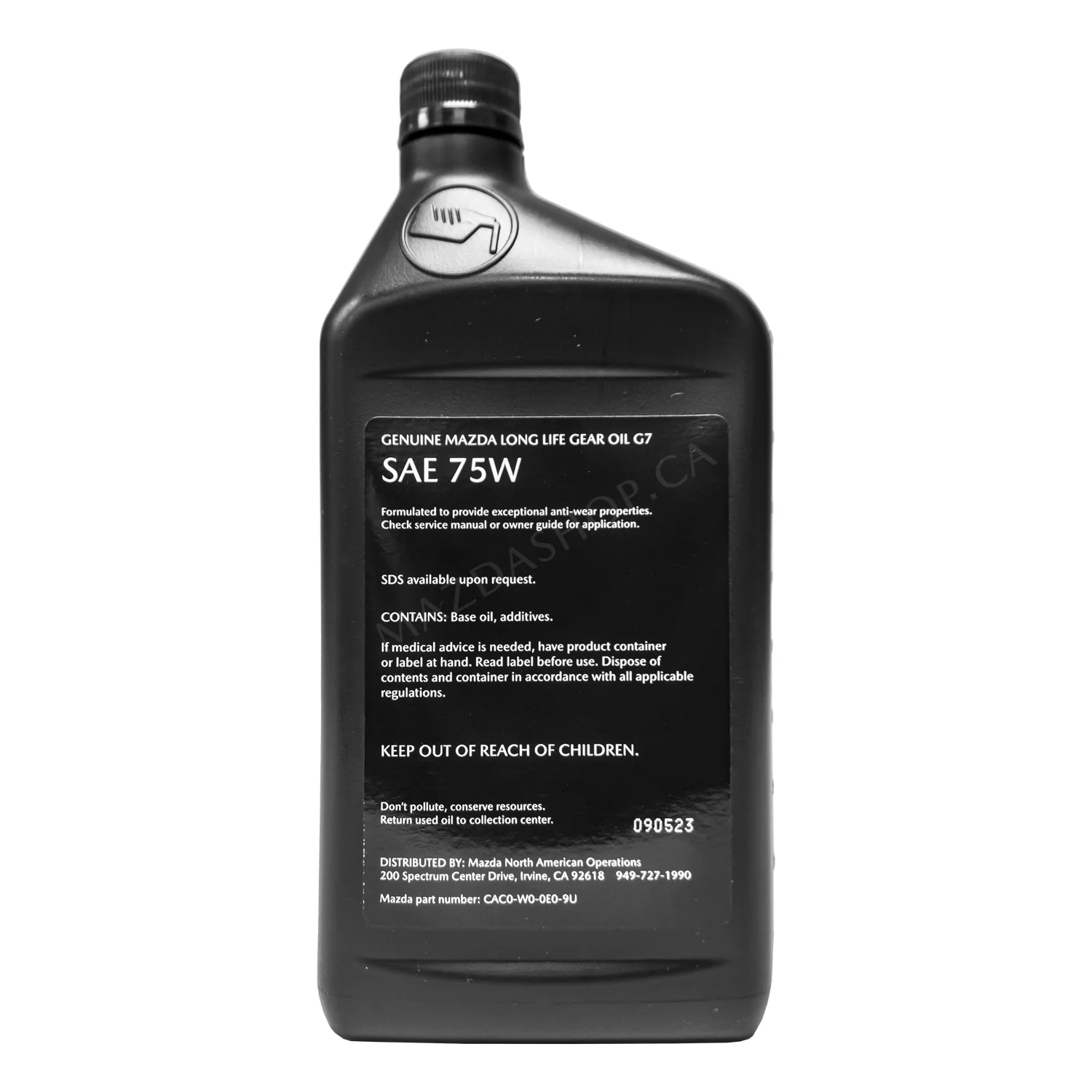 Gear Oil, Long Life for Manual Transaxle (G7) | Mazda (SAE 75W) - Image 2
