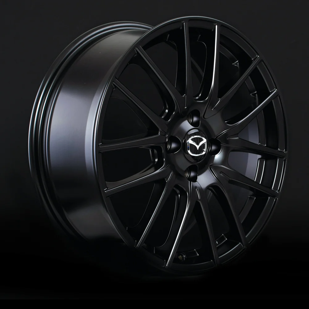 Mazda M009 Alloy Wheel (Matte Black) — 17" - Image 2