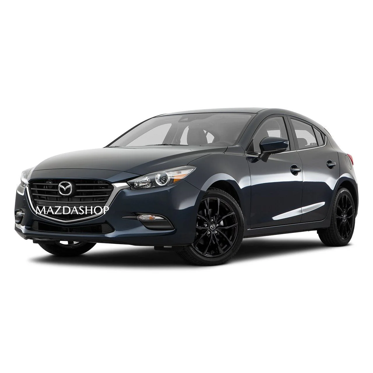 Mazda M011 Alloy Wheel (Gloss Black) — 16", 17", 18", 19" - Image 8