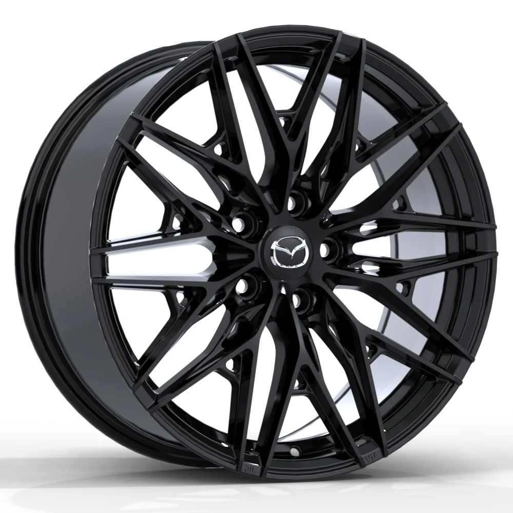 Mazda M016 Alloy Wheel (Metallic Black) — 17", 18", 19", 21"