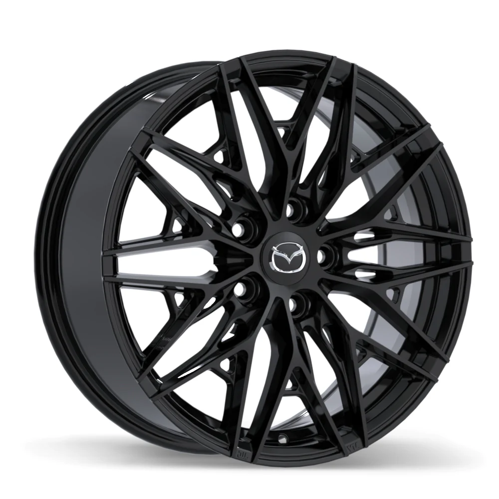 Mazda M016 Alloy Wheel (Metallic Black) — 17", 18", 19", 21" - Image 4