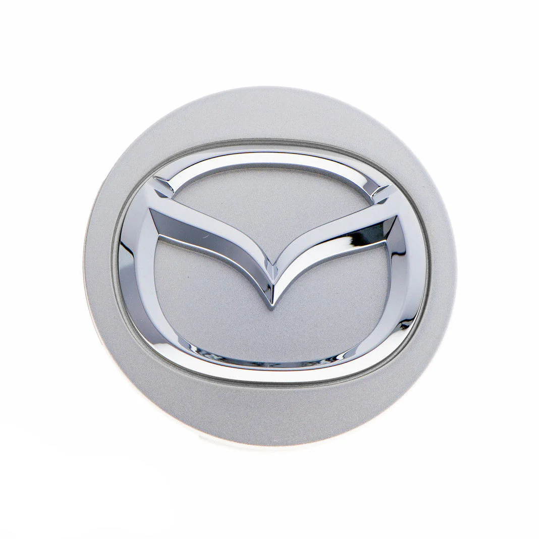 Center Cap — Silver | Mazda (BBM2-37-190)