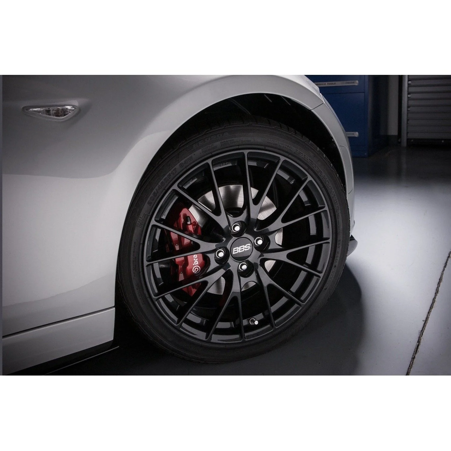 Mazda × BBS Forged OEM Alloy Wheel & Centre Cap (Dark Gunmetal) - 17" | MX-5 (2016-2025) - Image 4
