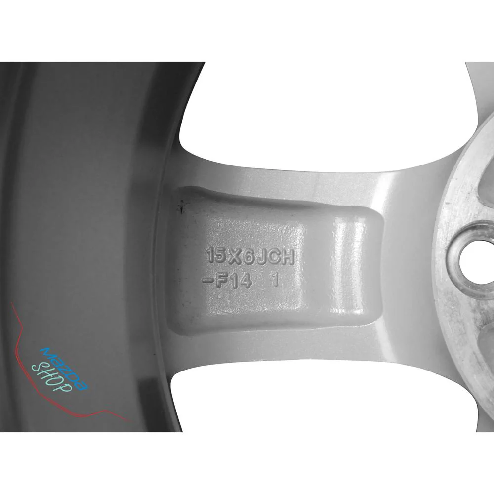 Mazda3 OEM Alloy Wheel - Silver - 15" | Mazda3 (2004-2006) - Image 6