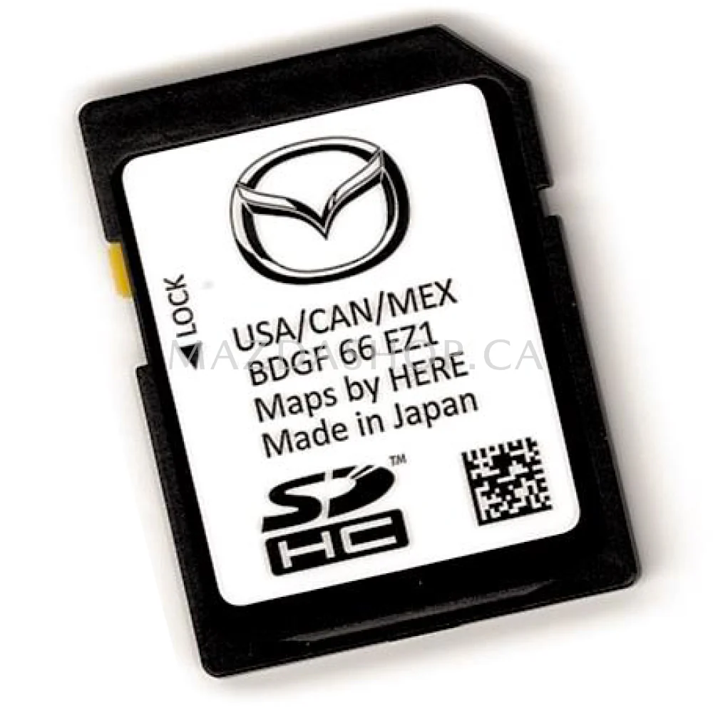 Satellite Navigation SD Card | Mazda3 Sedan & Hatchback (2019-2026)