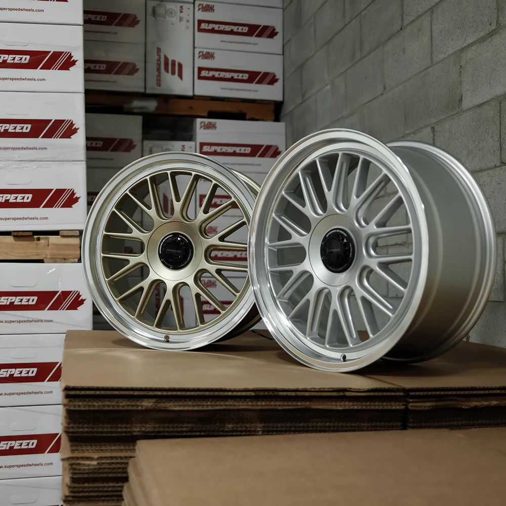 Superspeed FlowForm RF01 NEO Alloy Wheel (Machined Lip Silver) — 18", 19" - Image 3