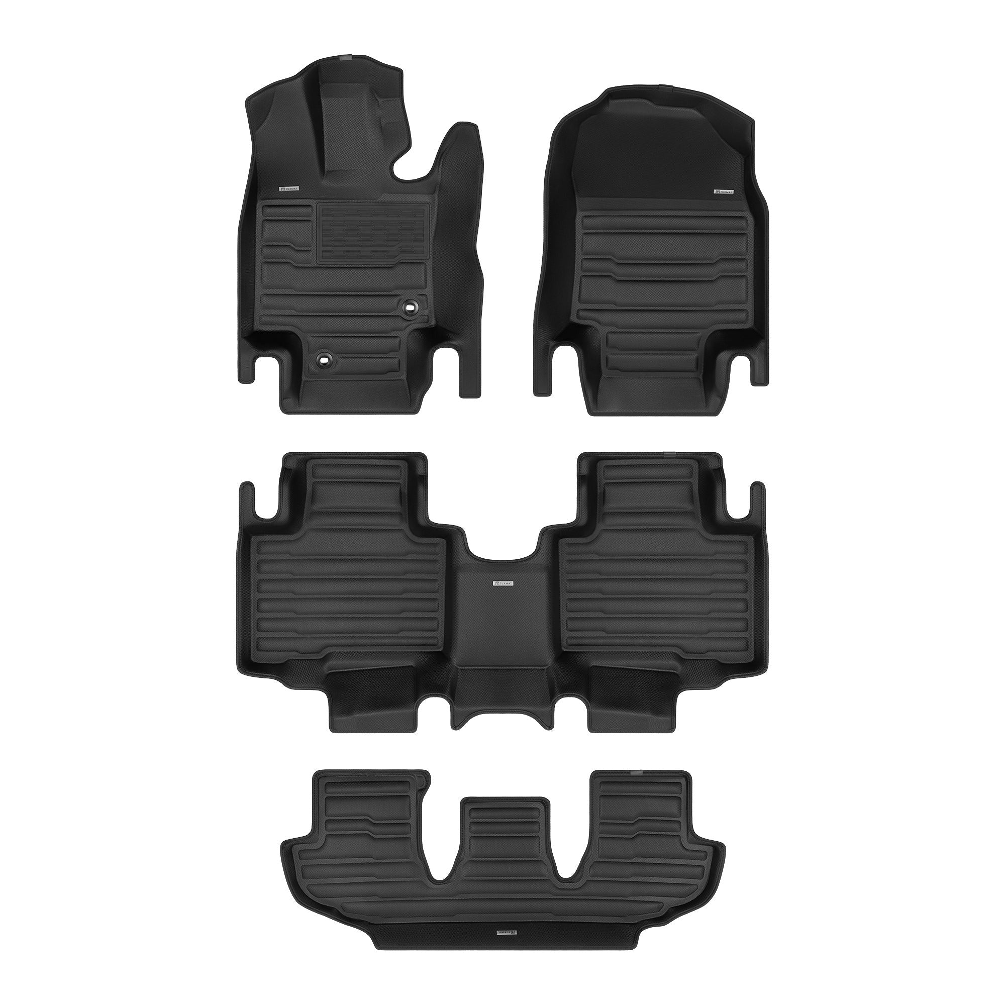 TuxMat Floor Mats (1st, 2nd & 3rd Rows) | Toyota Highlander (2020-2024)