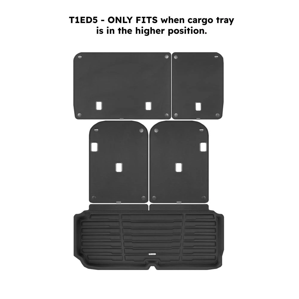 TuxMat SuperTrunk Mat with Seatback Protection | Tesla Model X (2022-2024) - Image 3