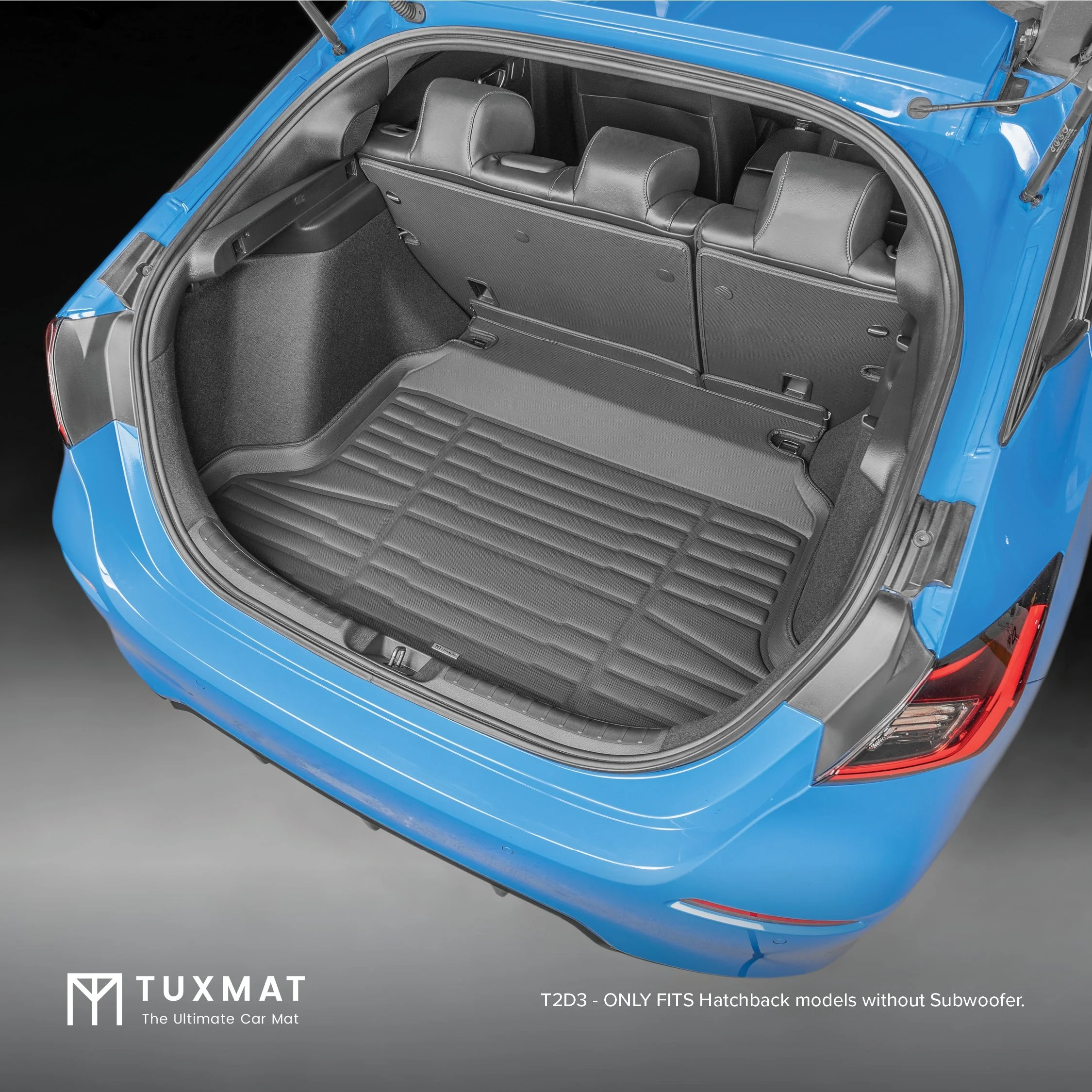TuxMat SuperTrunk Mat with Seatback Protection | Honda Civic Hatchback (2022-2024) - Image 2